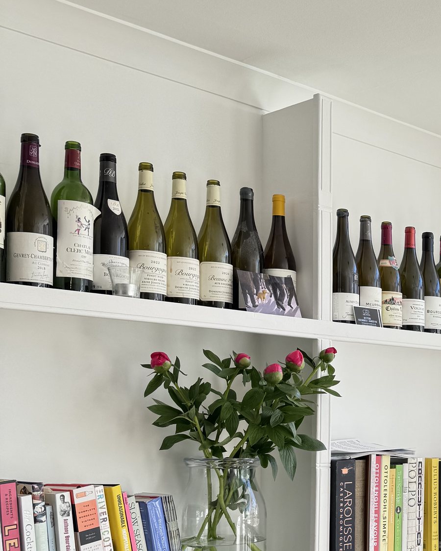 A selection from the wine list at Tide